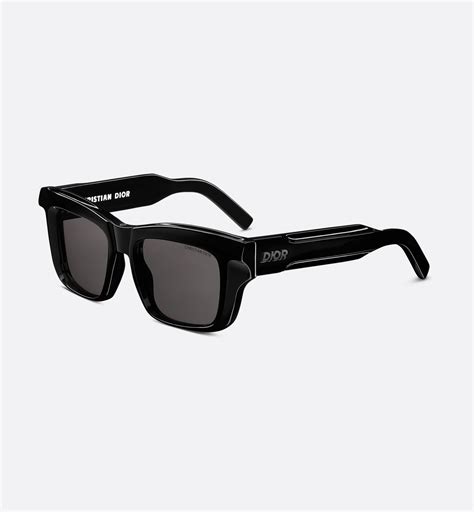 DiorXplorer S2I Black Rectangular Sunglasses .